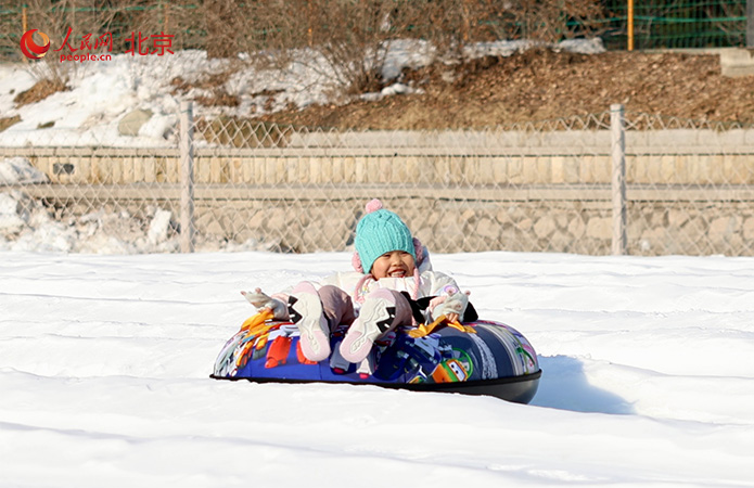 12月28日，紫竹院公園歡樂冰雪季開幕。人民網 李世奇攝